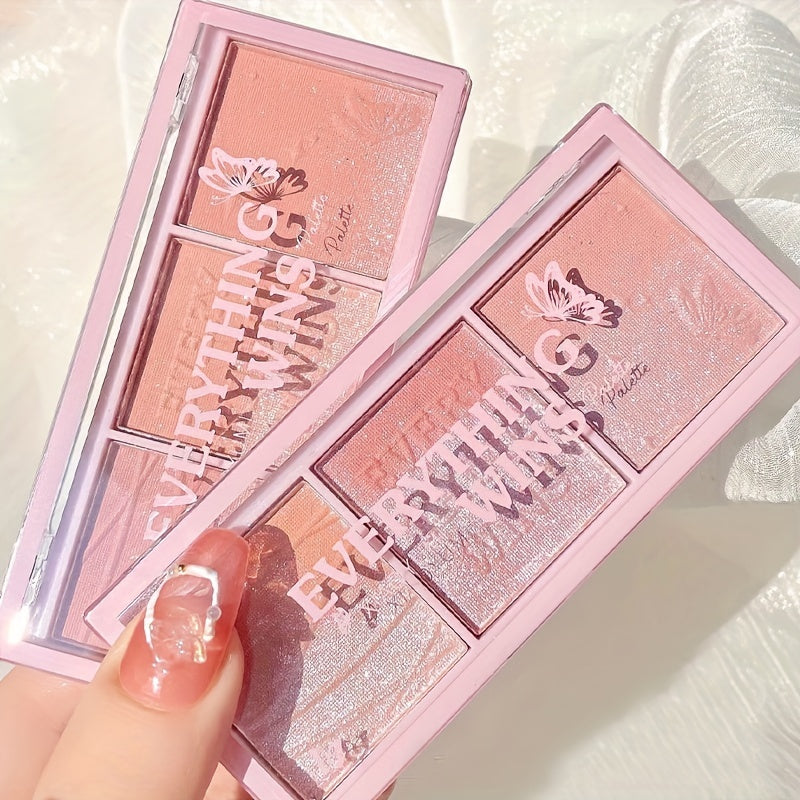 Shimmer Blush Natural Brightening Pearly Blush Radiant Face Cosmetics