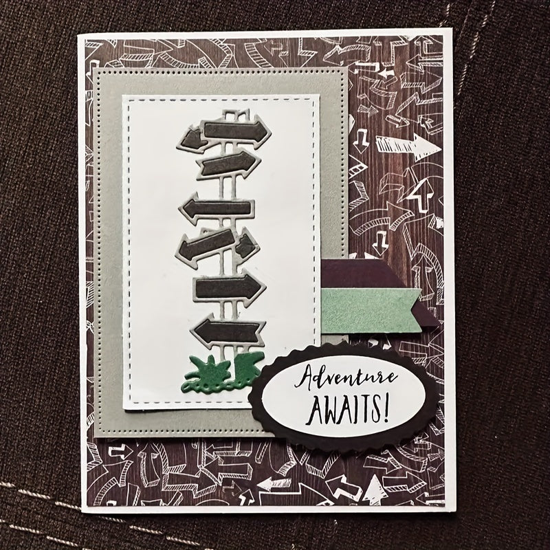 Metal Cutting Dies Stencils for Paper Card Making Scrapbooking DIY - Arrow Road