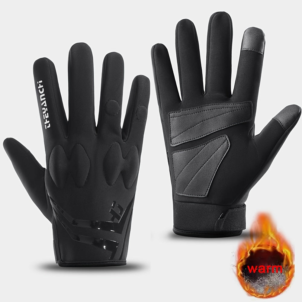 Touch Screen Winter Gloves Water Resistant Anti slip Windproof Thermal