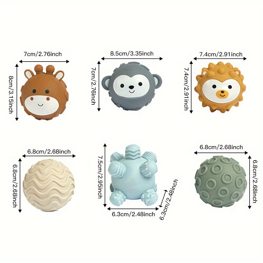 Baby Sensory Ball Educational Play Toy Infants Visual Touch Skills Development