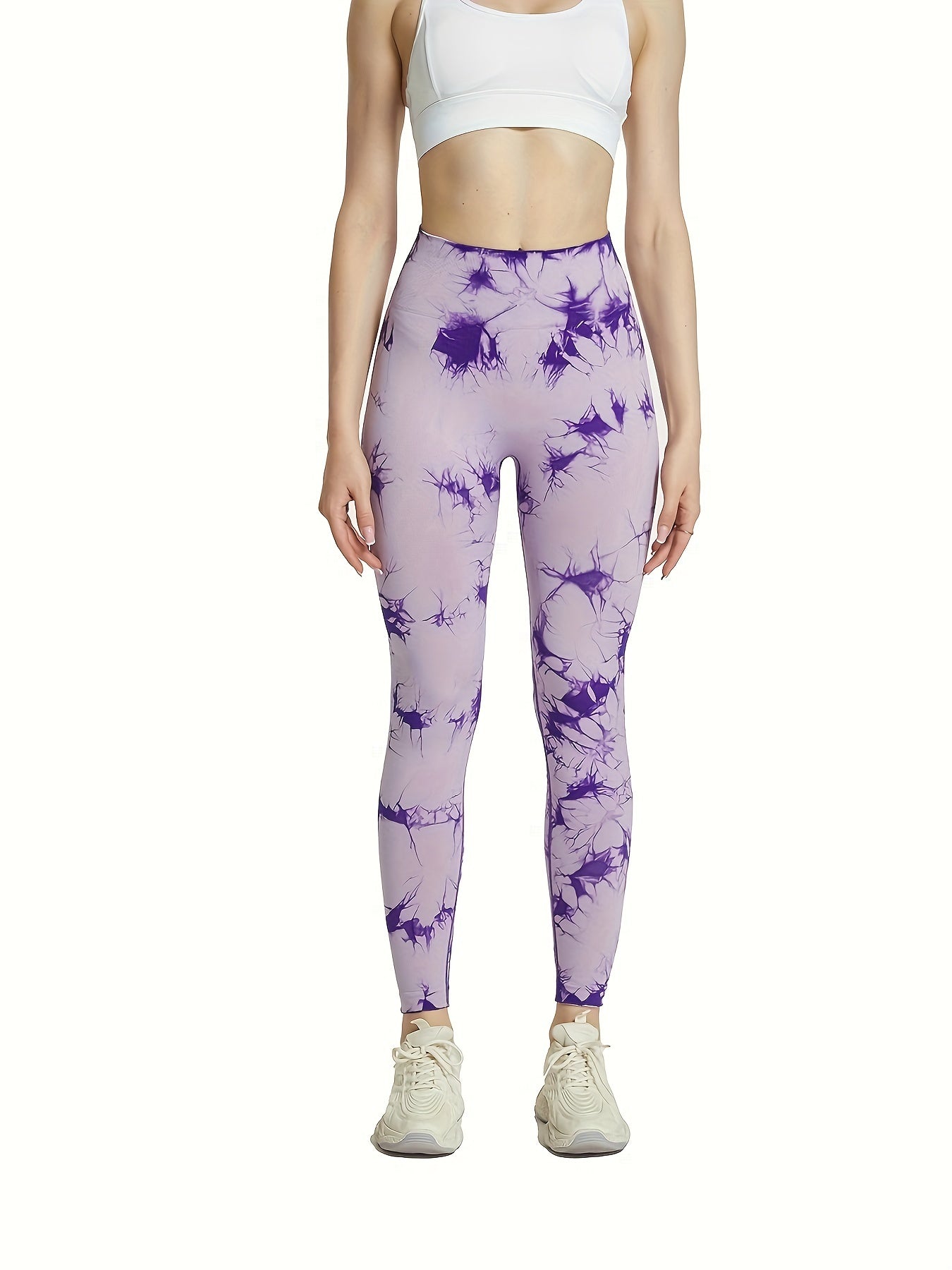 Tie Dye High Waist Yoga Leggings Women's Activewear