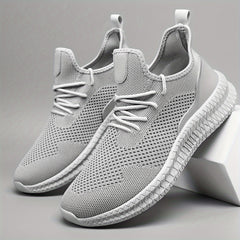 Men's Breathable Lightweight Running Shoes for Jogging Tennis Gym