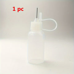 6pcs 20ml Soft Plastic Glue Applicator Bottles with Needle Tip