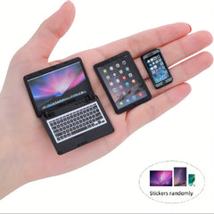 Dollhouse Phone & Tablet Set for Mini Scenes