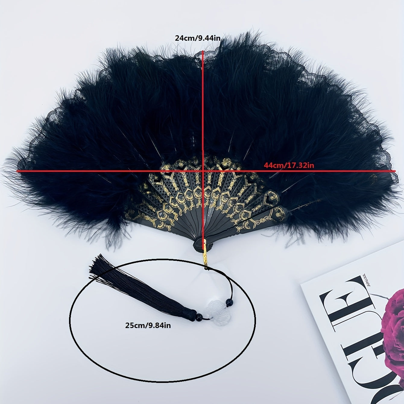 Masquerade Party Folding Fan 8cms