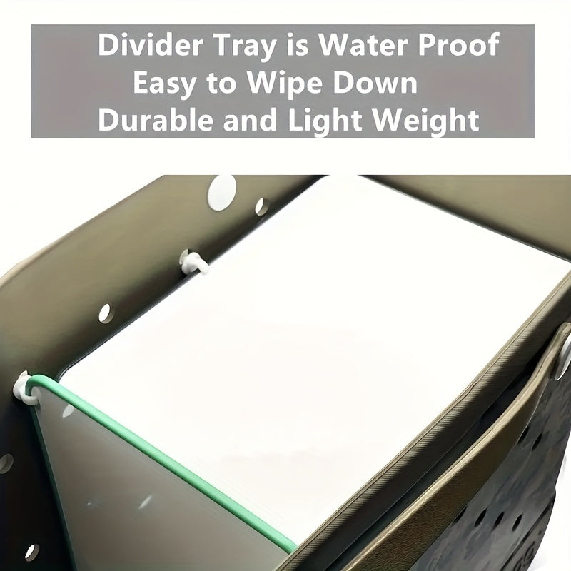 Beach Bag Divider Tray Reusable Waterproof Lightweight Divider Handbag