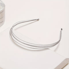 Metal Hair Hoop Women's Bridal Headband Hair Accessories