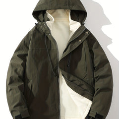 Women's 2-in-1 Fleece Lined Hooded Jacket