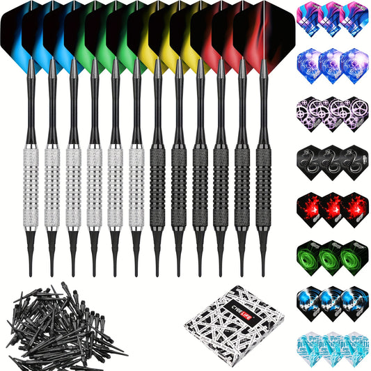CyeeLife 16g Soft Tip Darts Set for Beginners