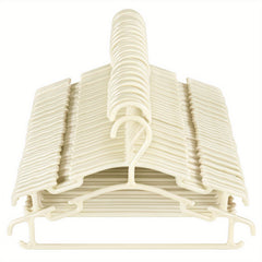 12pcs Beige Baby Hanger for Clothing Stores