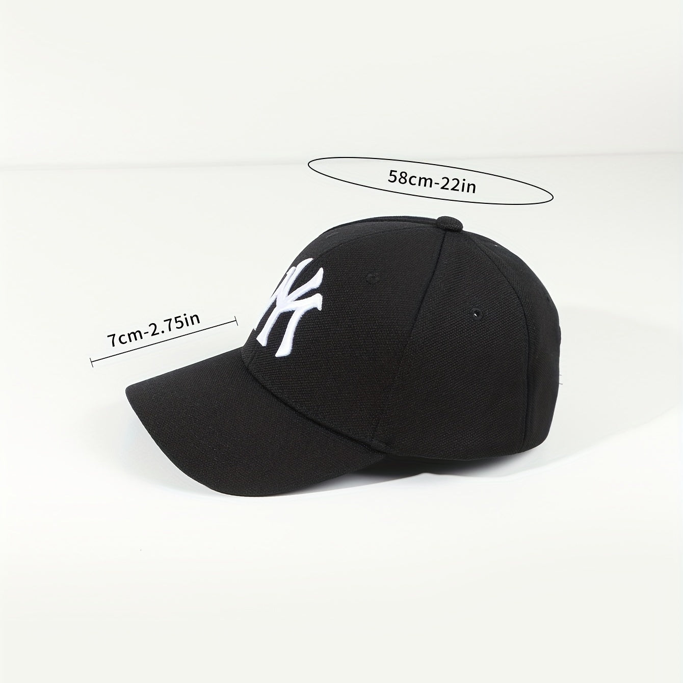 Embroidery Casual Baseball Cap Unisex Sun Hat Lightweight Dad Hats