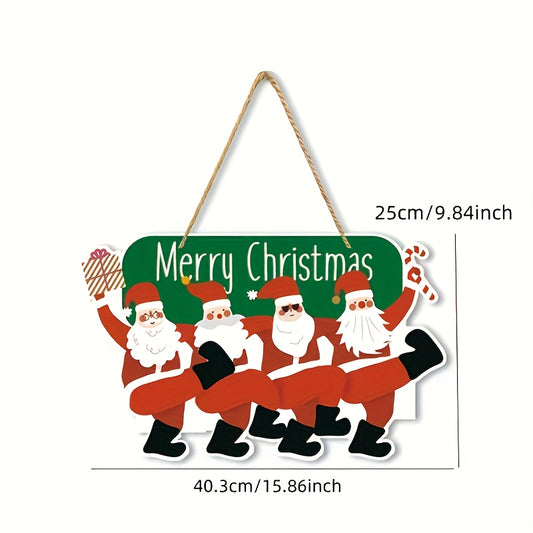 Christmas Decoration Door Hanging Wall Hanging Holiday Party Supplies