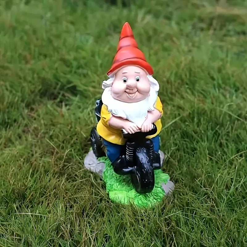 Creative Garden Gnome Statue Resin Gnome Ornament Decoration Home Decor