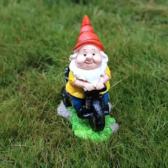 Creative Garden Gnome Statue Resin Gnome Ornament Decoration Home Decor