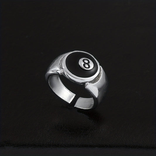 Men's Oil Drop Finger Ring No 8