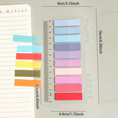 5 Styles PET Sticky Notes 200 Sheets