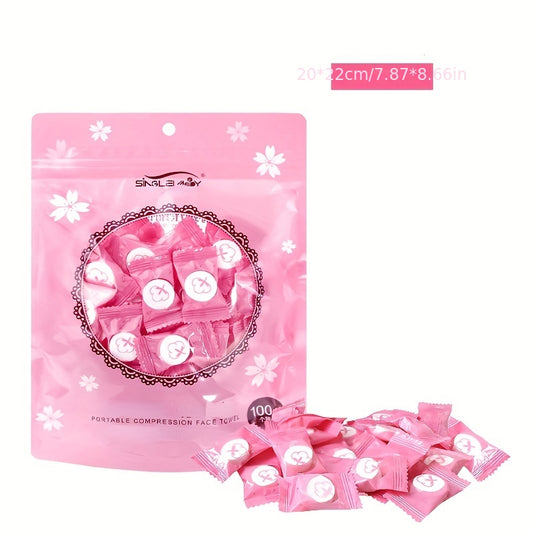 30pcs Mini Disposable Towel Compressed Portable Travel Face Towels