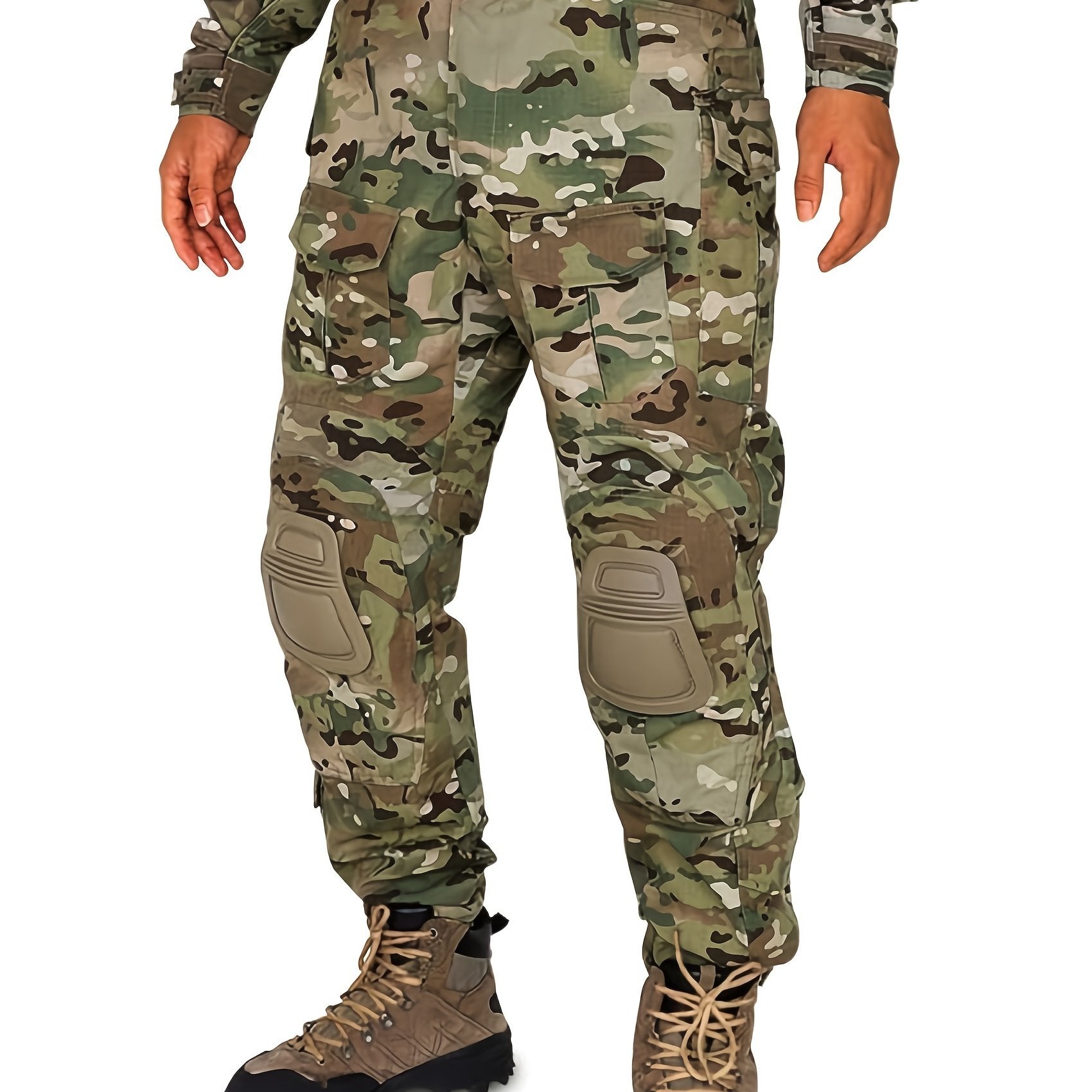 Men's Camo Pattern Tactical Outdoor Pants