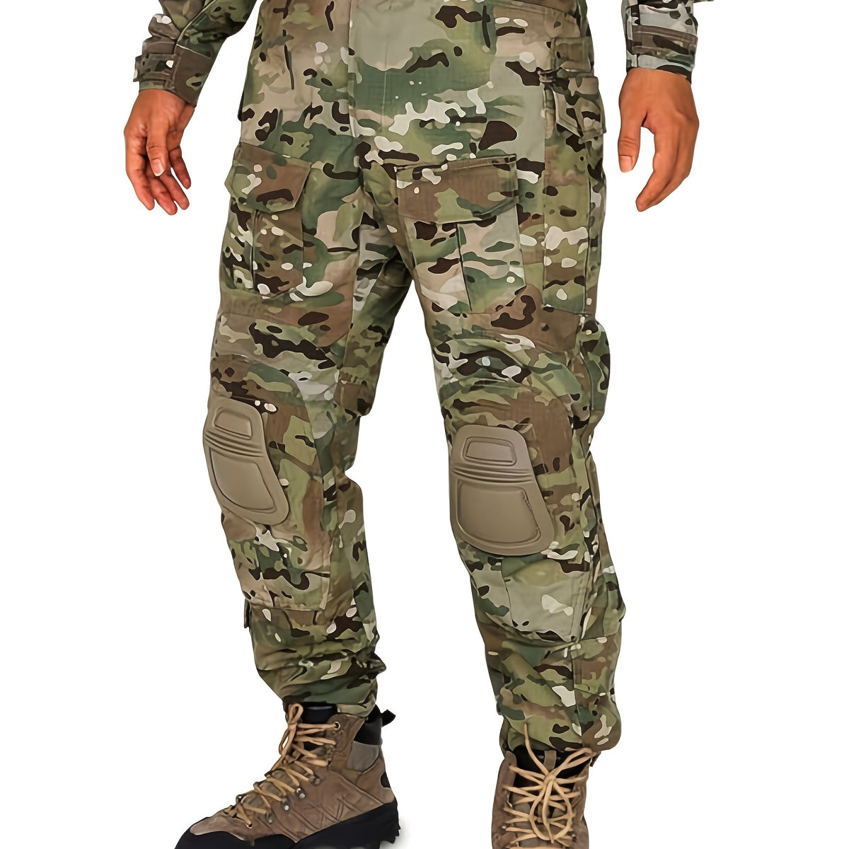 Men's Camo Pattern Tactical Outdoor Pants
