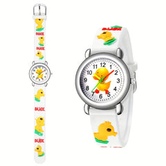 Kids Cartoon Pattern Watch Boys Wristwatch Gift