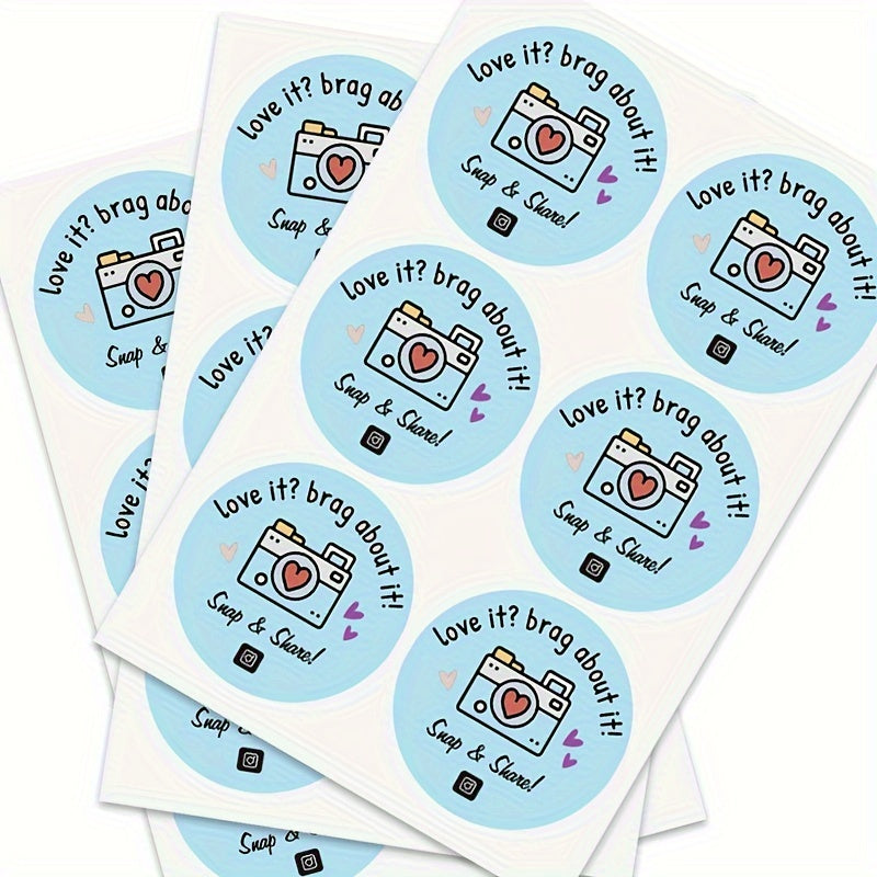 60PCS Retro Camera Stickers - Adorable and Perfect for Small Businesses