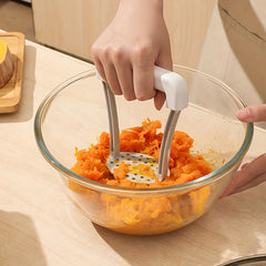 Potato Masher Kitchen Vegetable Masher Manual Fruit Masher Potato Ricer