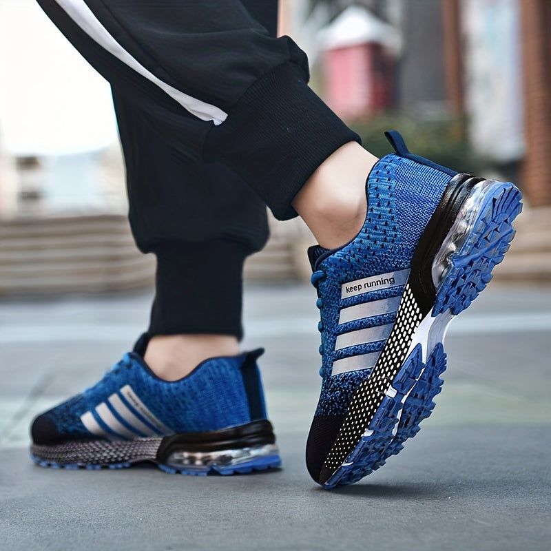 Unisex Breathable Knit Sneakers Lightweight Outdoor Shoes
