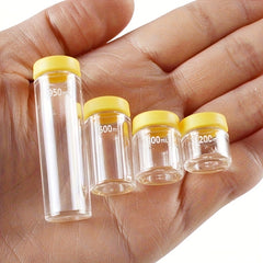8pcs Mini Sealed Jar Doll House Kitchen Ornaments