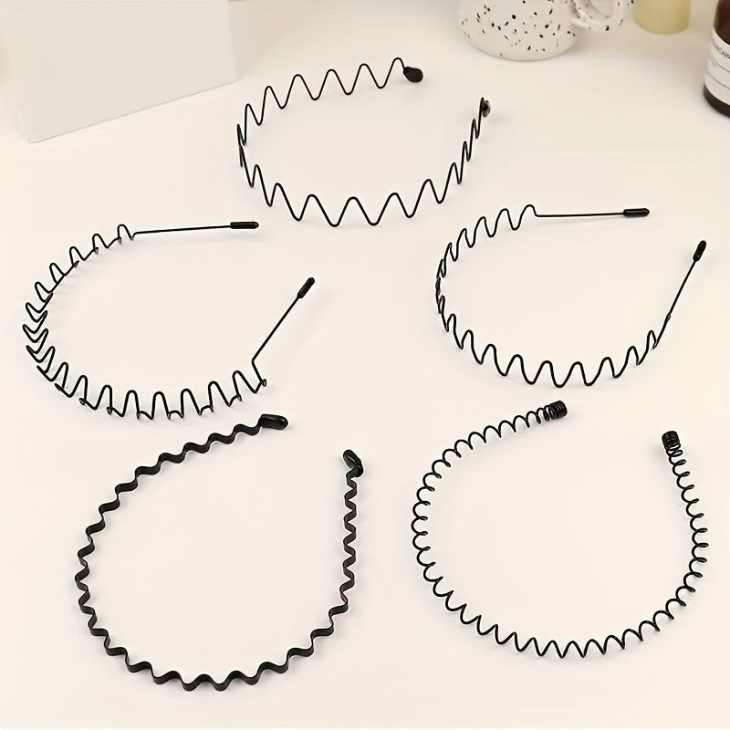 Wave Shape Headband Wavy Head Hoop for Women