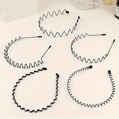 Wave Shape Headband Wavy Head Hoop for Women