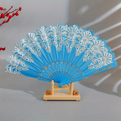 Antique Folding Fan 17 78 Cm For Women Girls Men