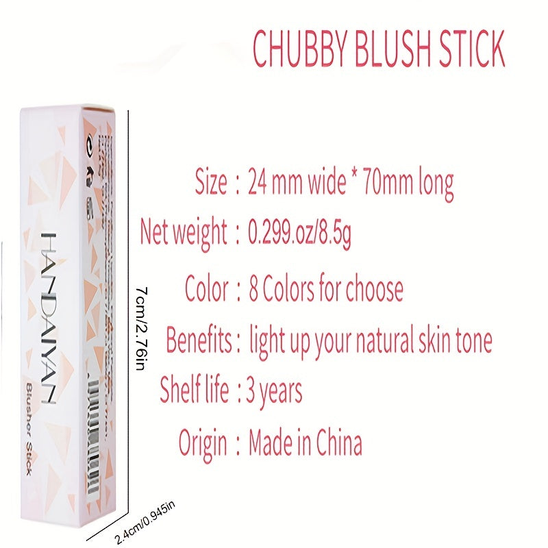 Moisturizing Blush Stick Long Lasting Buildable