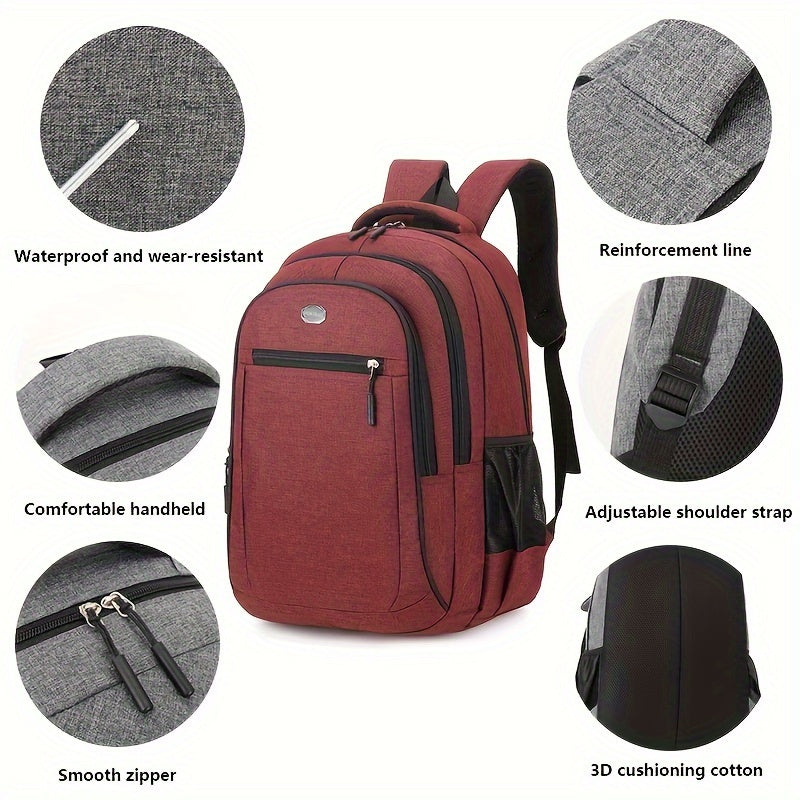 Large Capacity Backpack Computer Bag for Students Wear-resistant