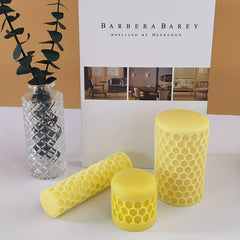 3D Bee Honeycomb Candle Making Molds Silicone Plaster Mold