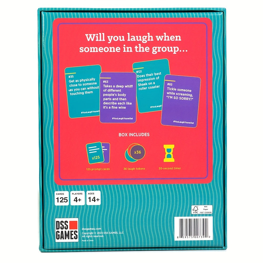 You Laugh You're Out Family Game - Big Groups