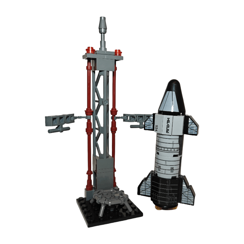 Space Rocket Construction Toy Set