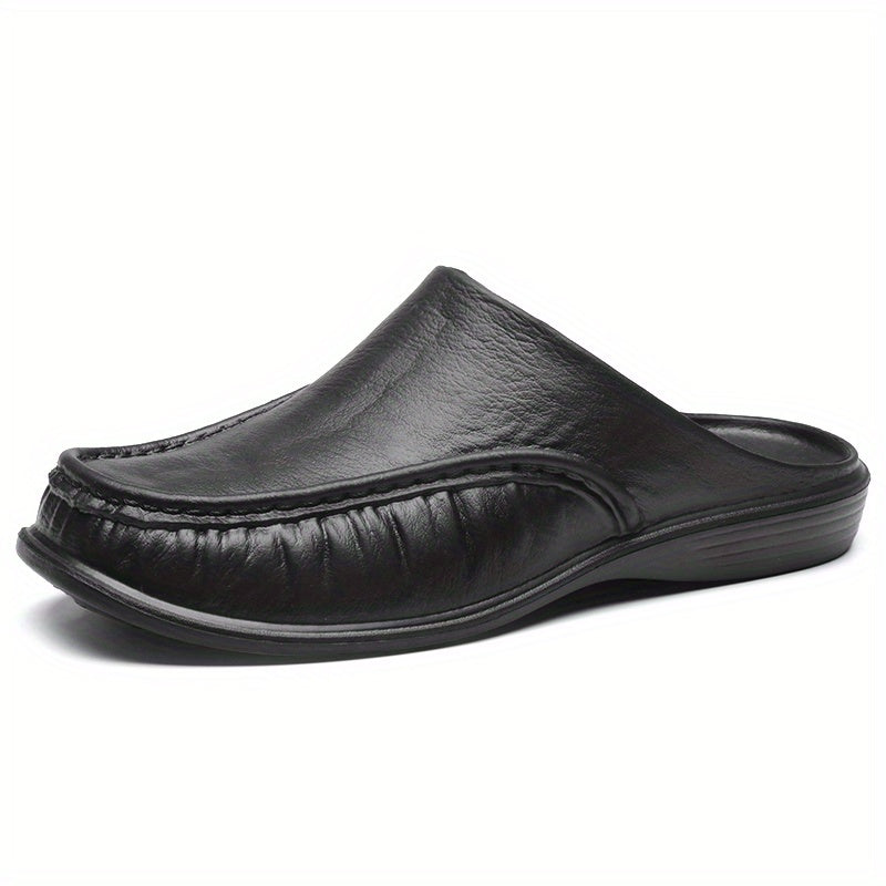 Men's Closed Toe Non Slip Wear-resistant Slippers