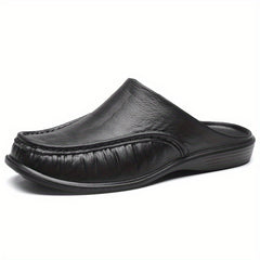Men's Closed Toe Non Slip Wear-resistant Slippers