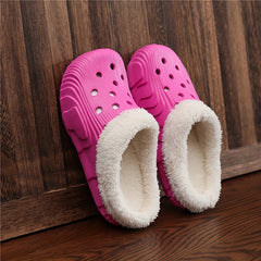Women's Winter Plush Outwear Clogs - Warm & Stylish