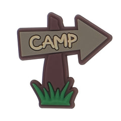 27pcs Camping Shoe Charms For Clogs Jibts Sandals PVC Shoe Decorations