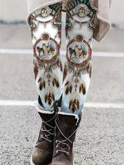 Boho High Waist Leggings for Women