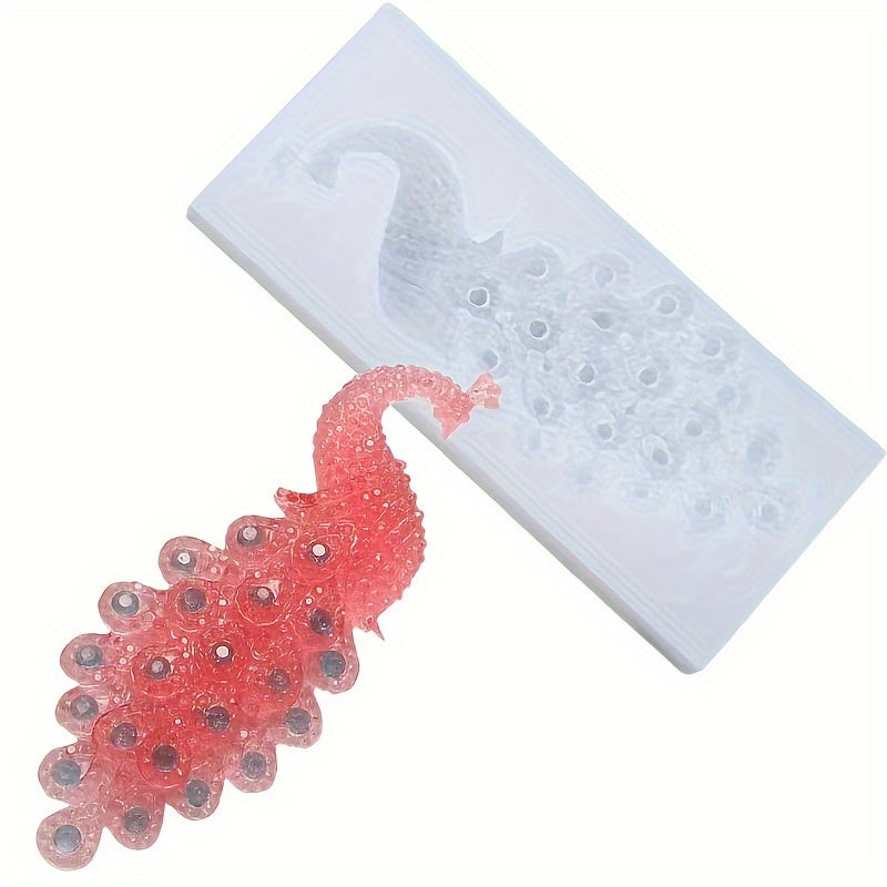 Peacock Resin Silicone Mold Animal DIY Jewelry Crafts Epoxy Resin