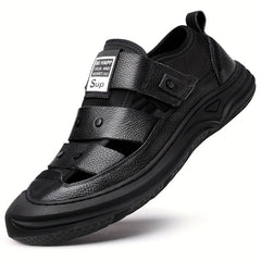 Men's Hook And Loop Sandals Non Slip Outdoor Beach Shoes