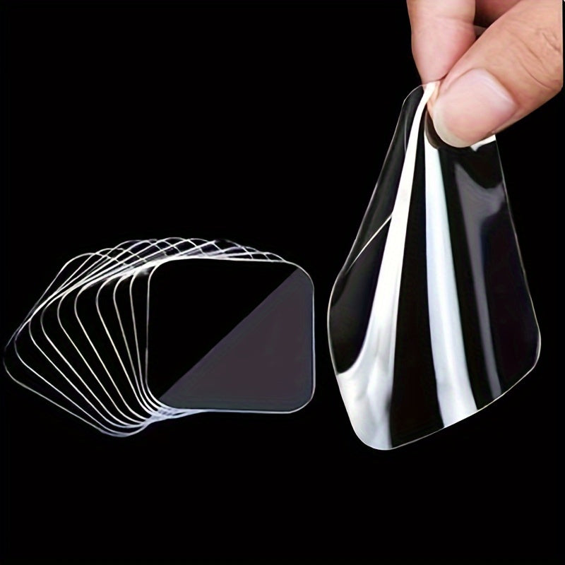 10pcs Nano Double Sided Glue Acrylic Tape Waterproof Non Slip Patch
