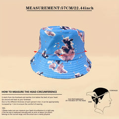 Double-sided Foldable Bucket Hat - All-match Sun Hat