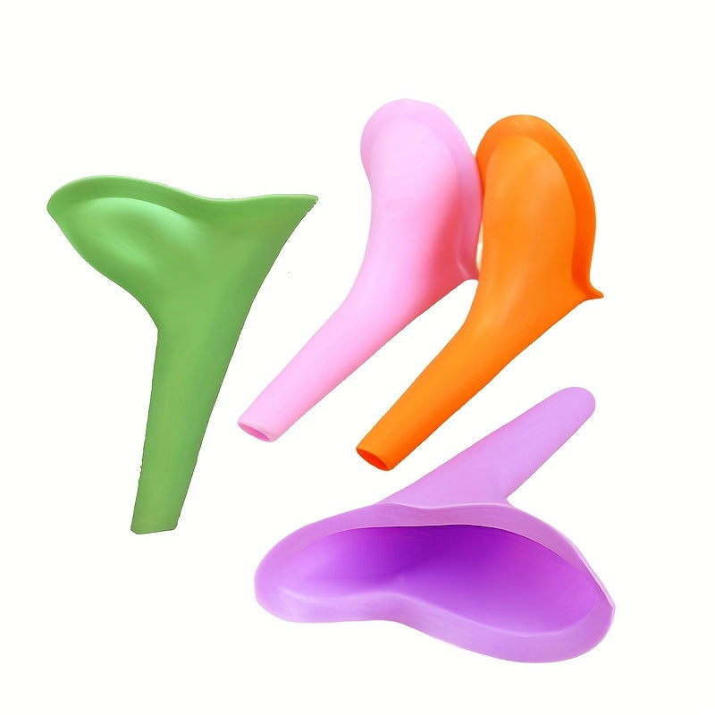 Women Urinal Outdoor Travel Camping Soft Silicone Stand Up Pee