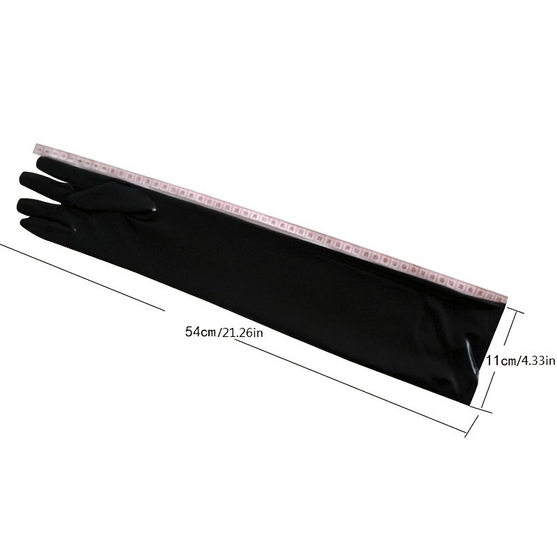 Sexy Touch Screen Gloves Winter Women PU Leather