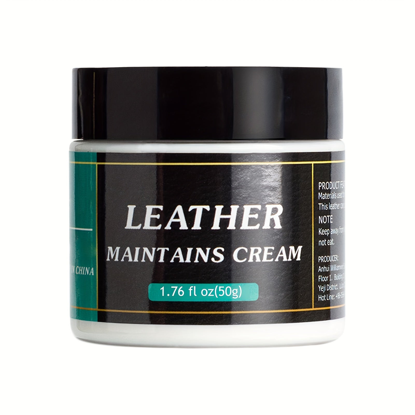 Leather Care Cream for Car Seats and Sofas