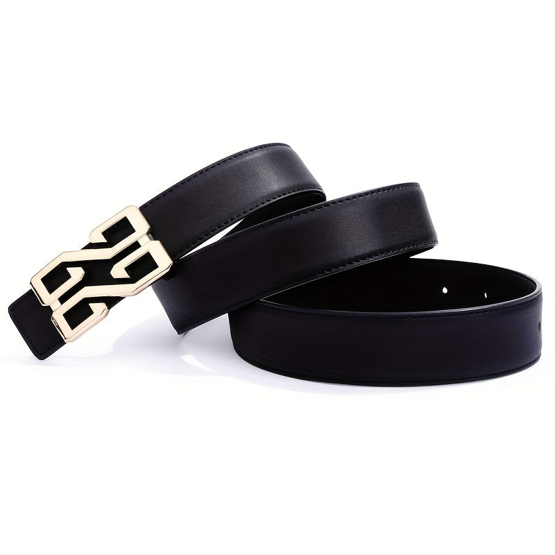 Men's Business Buckle Belt For Husband Boyfriends
