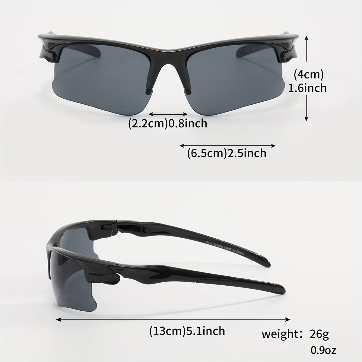 Unisex Sports Outdoor Sunglasses Cycling Windproof